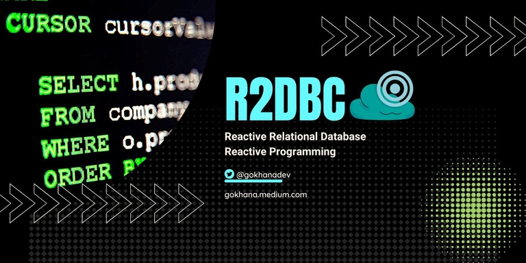 Spring R2DBC for Reactive Relational Databases in Reactive Programming